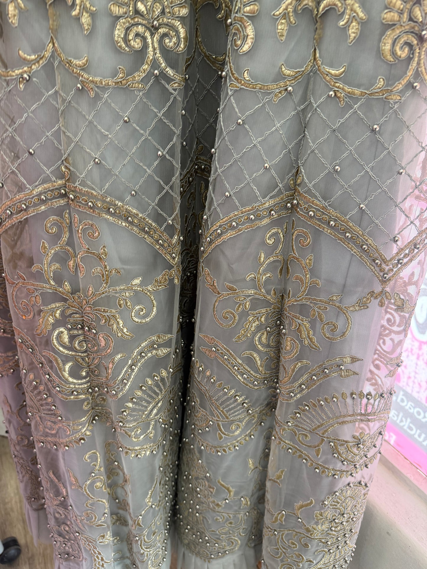 Beautiful designer gown style anarkali suit