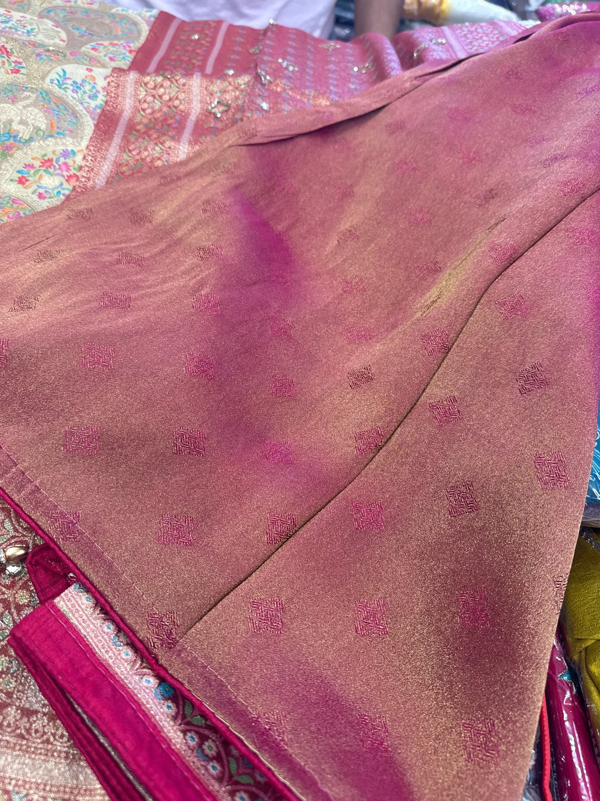 Beautiful designer pure silk saree