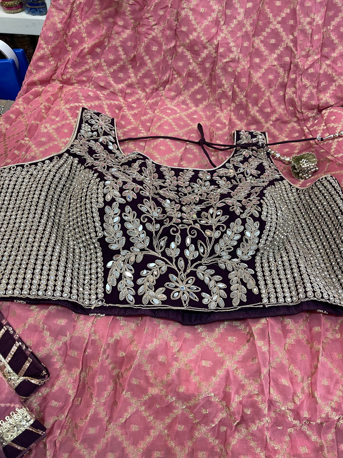 Beautiful designer Lengha choli