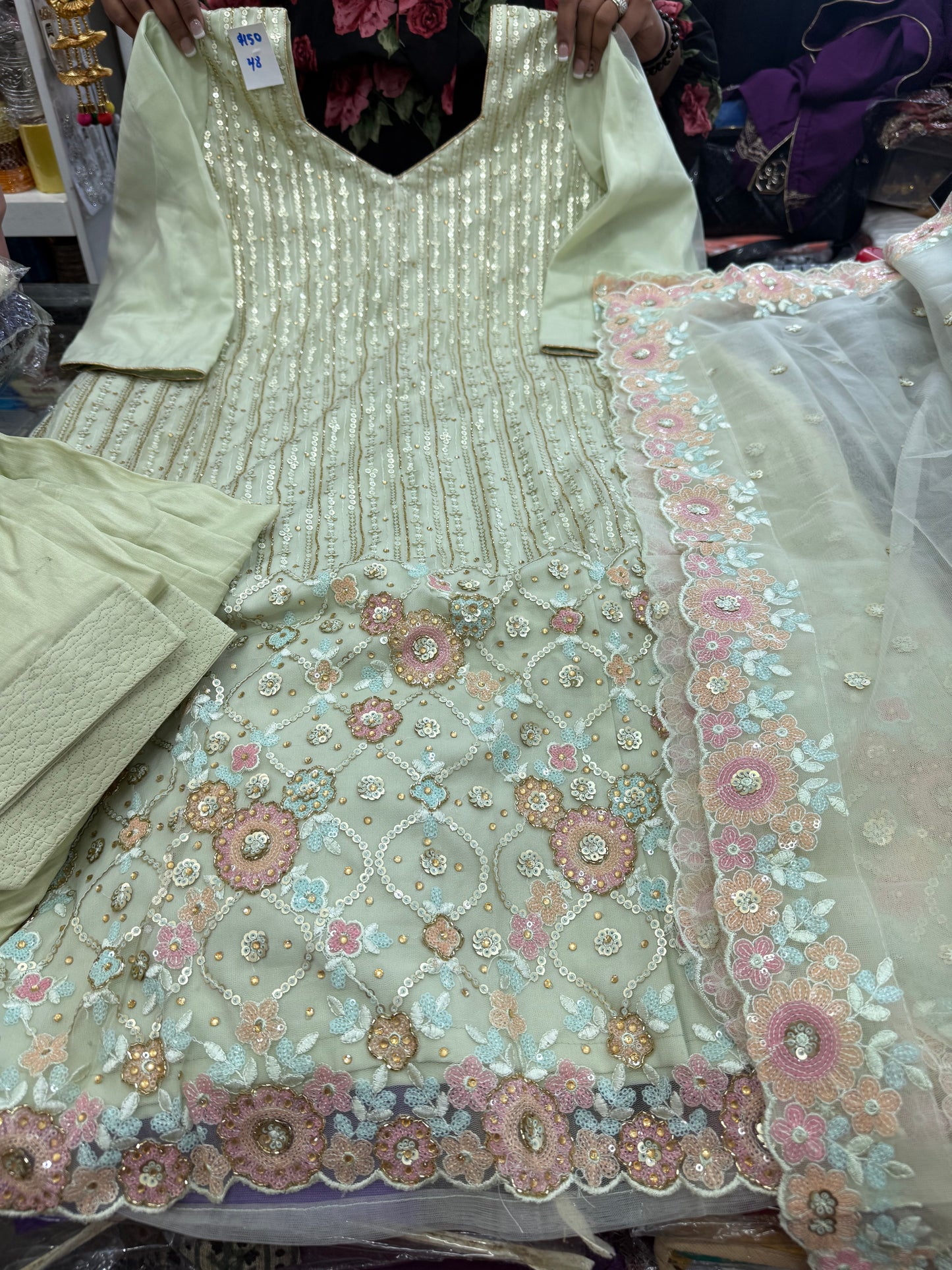 Beautiful designer punjabi patiala suit