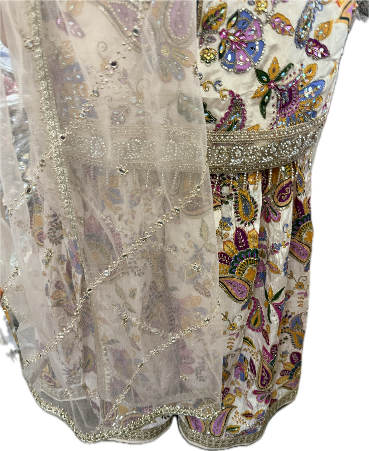 Beautiful designer sharara suit