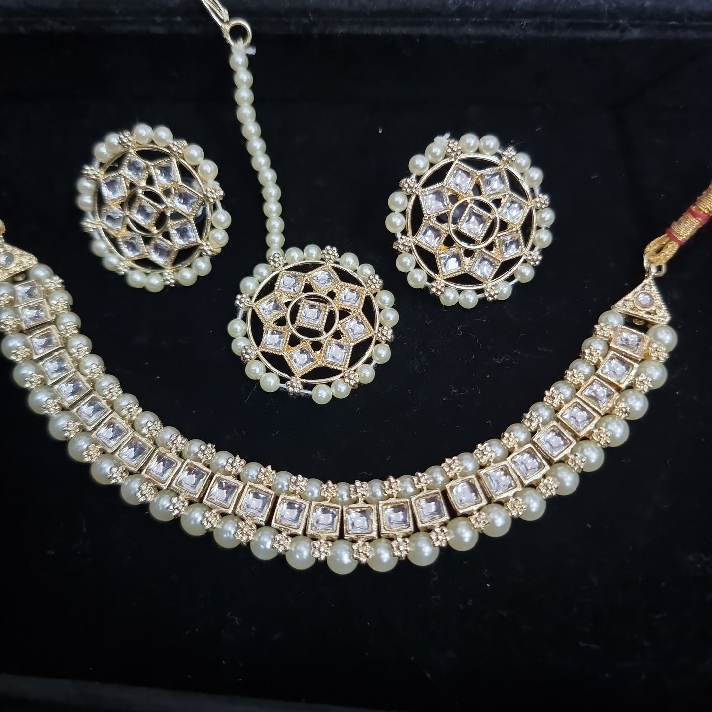 Beautiful designer choker necklace set