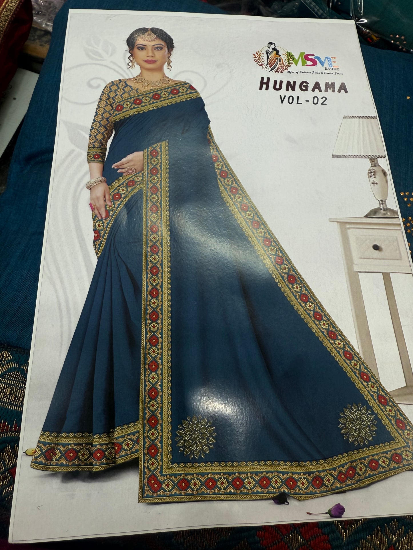 Beautiful designer cotton silk saree