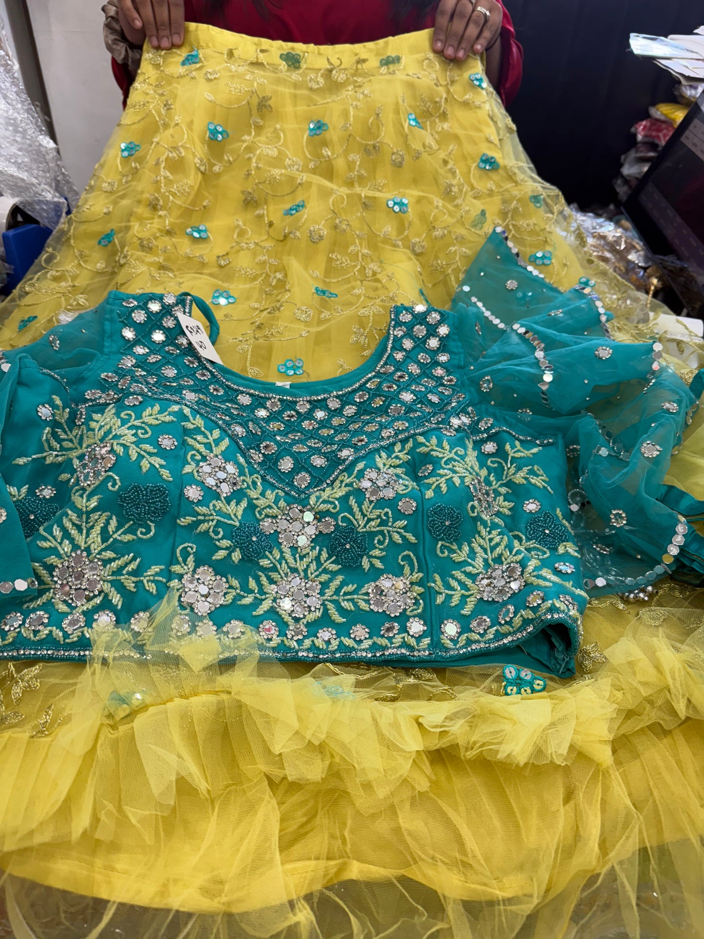 Beautiful designer lengha choli