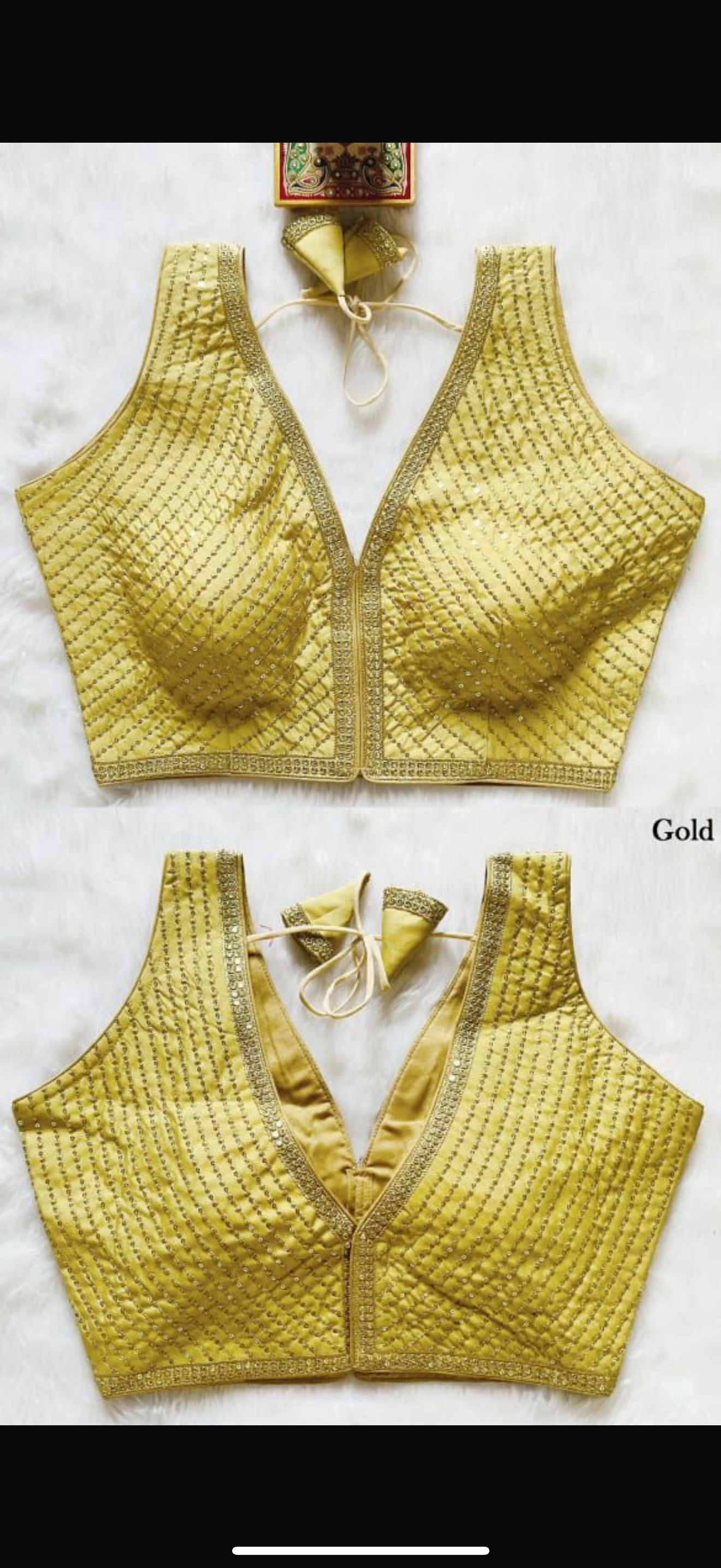 Beautiful designer readymade blouse