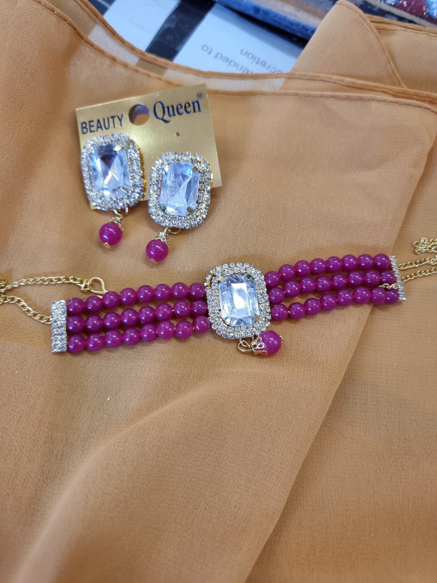 Beautiful designer small choker set