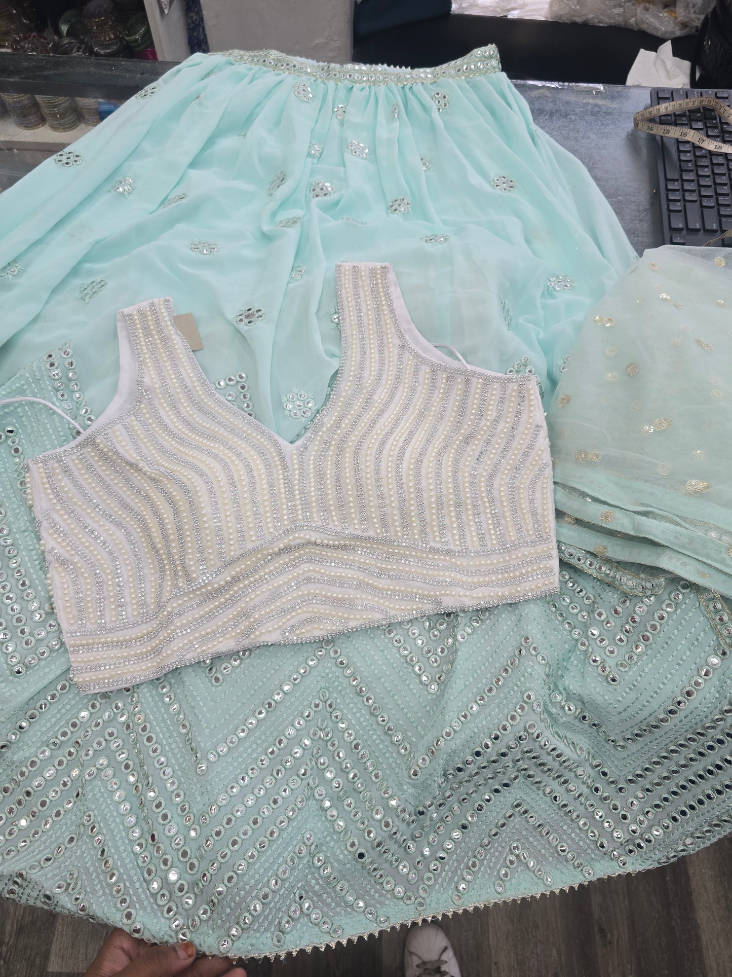 Beautiful designer lengha choli