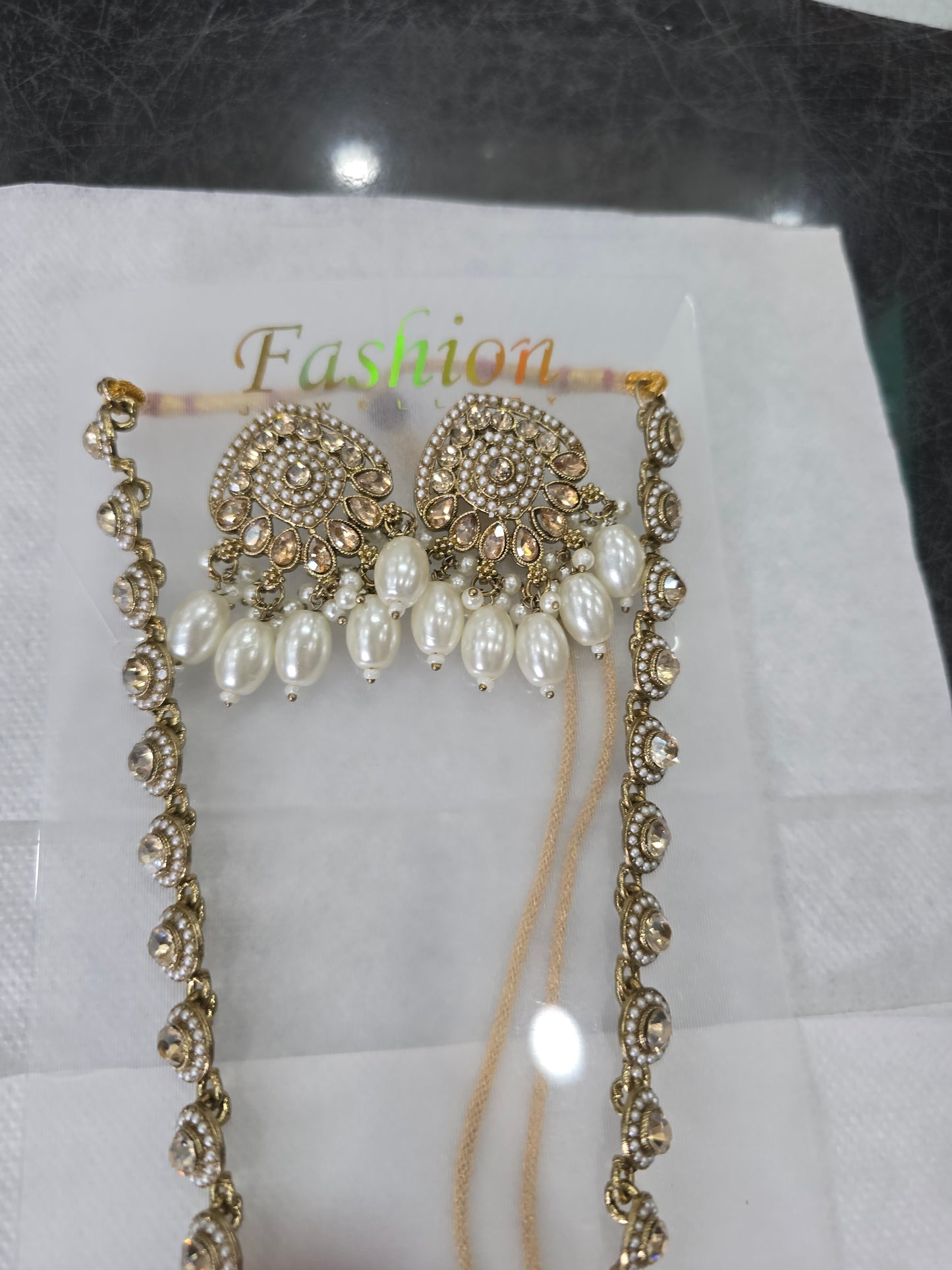 Beautiful designer long necklace set