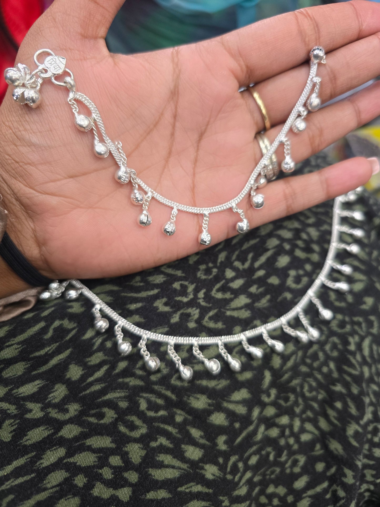 Beautiful designer anklets for kids 17 cm