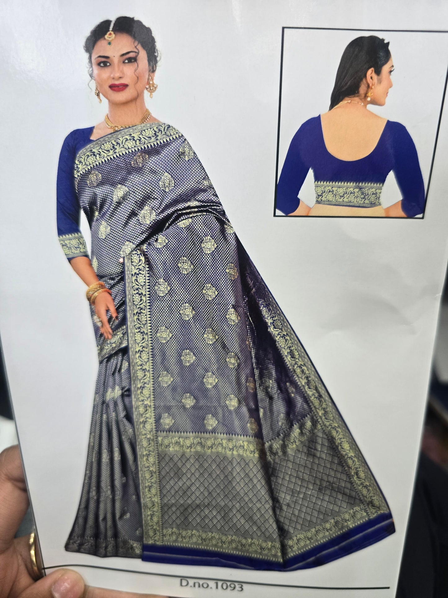 Beautiful designer silk saree