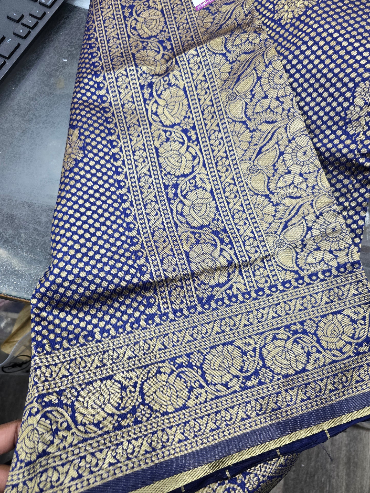 Beautiful designer silk saree