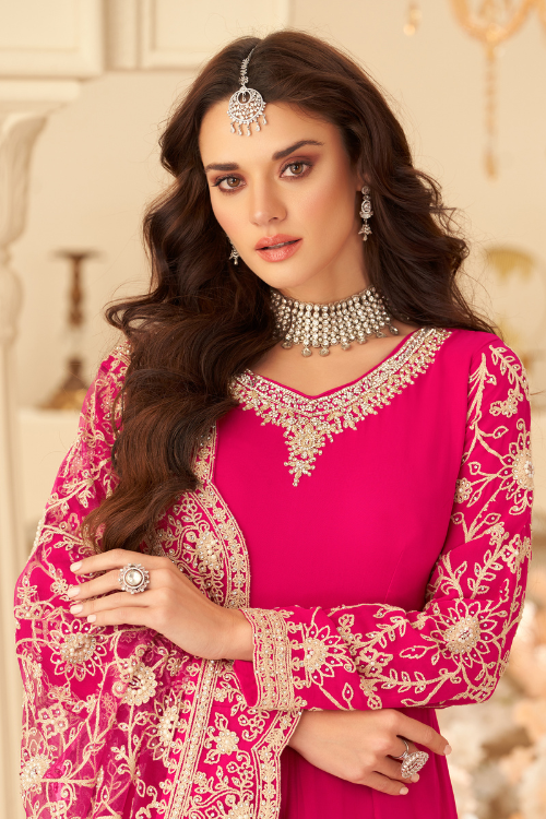 Beautiful designer anarkali suit