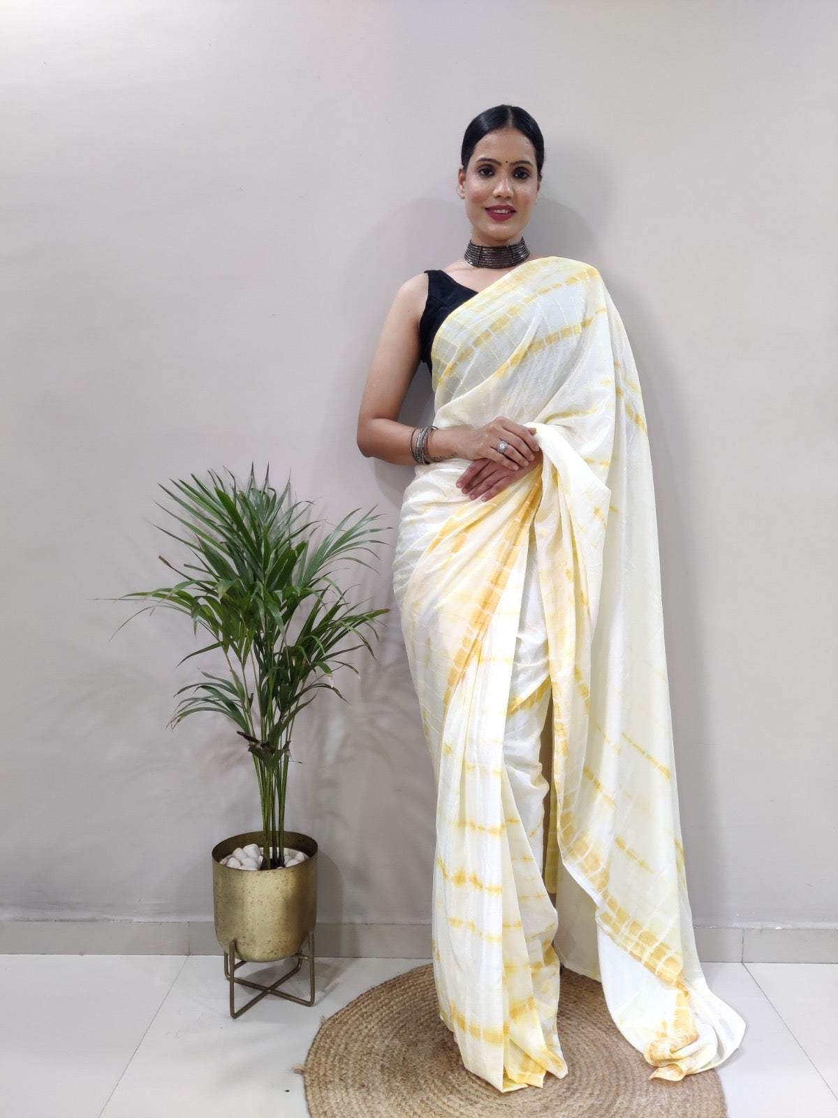 Beautiful designer readymade saree