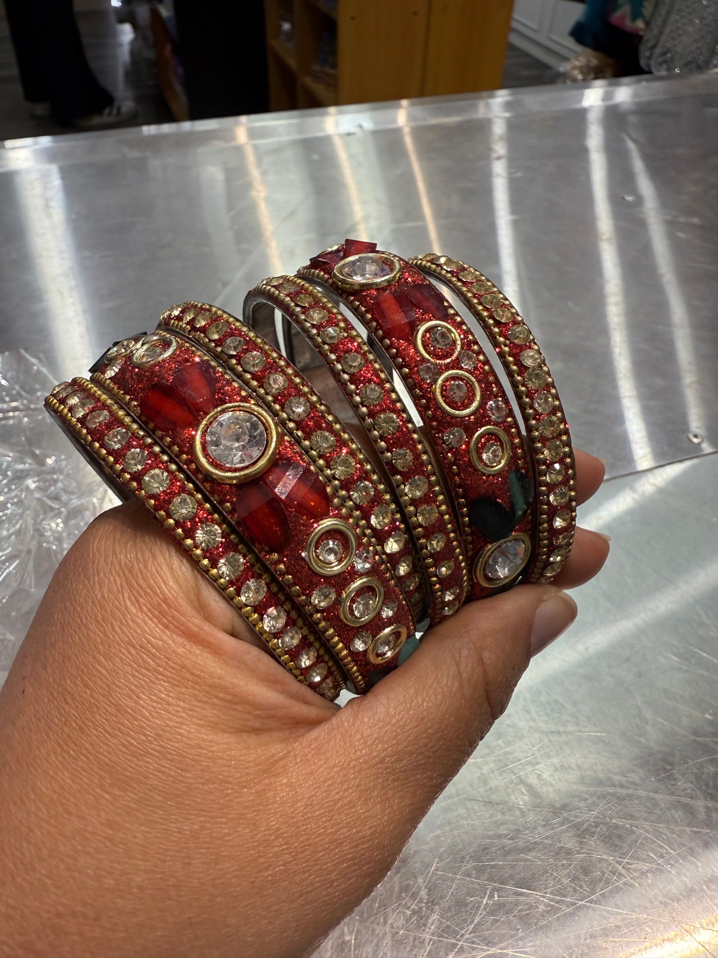 Beautiful designer bangles set