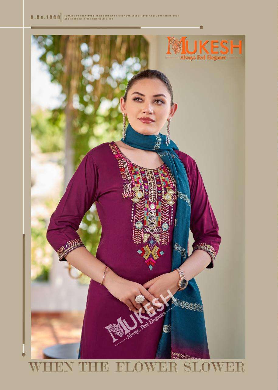 Beautiful designer Kurti plazo dupatta set