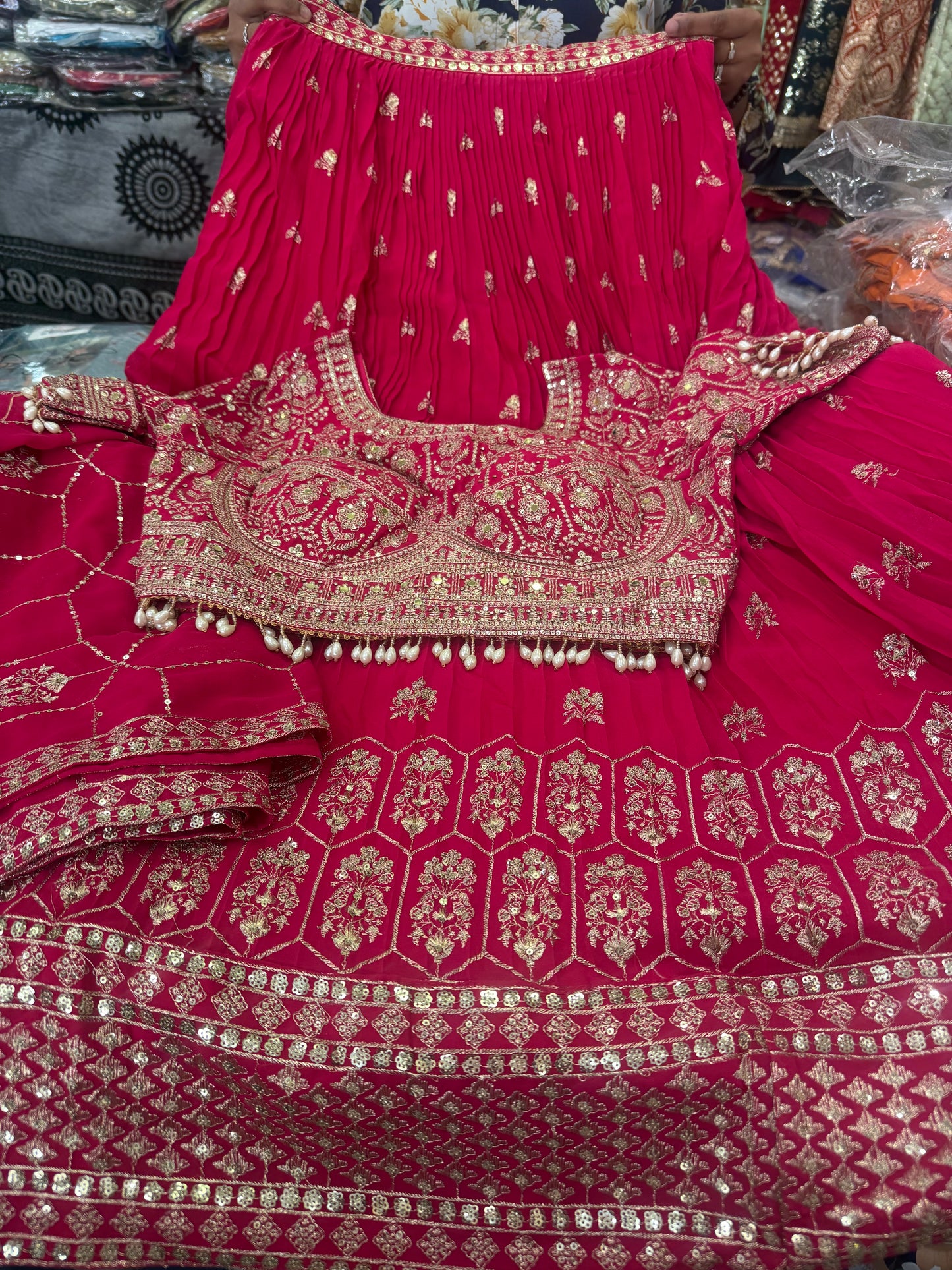 Beautiful designer lengha choli