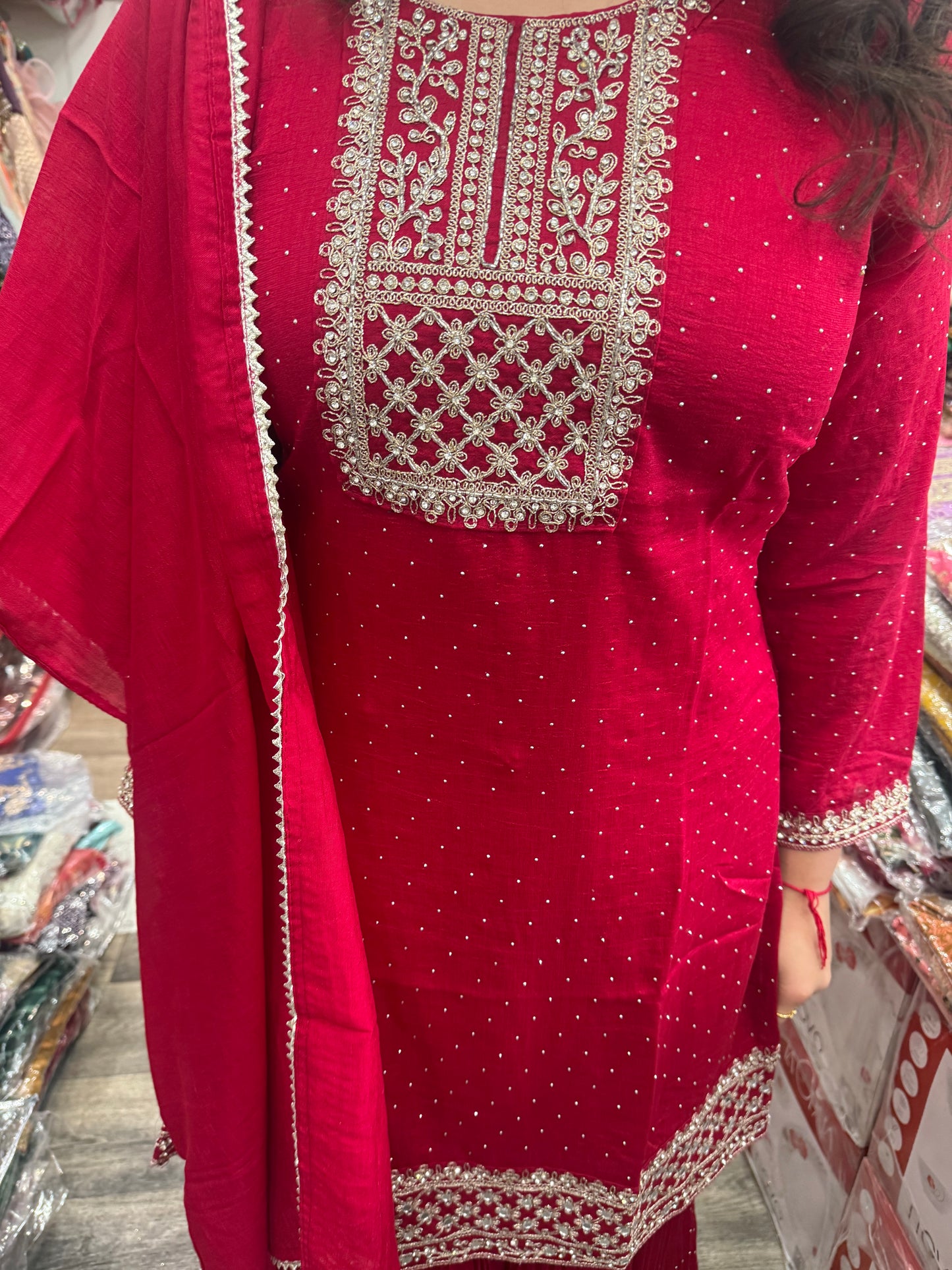 Beautiful designer sharara suit