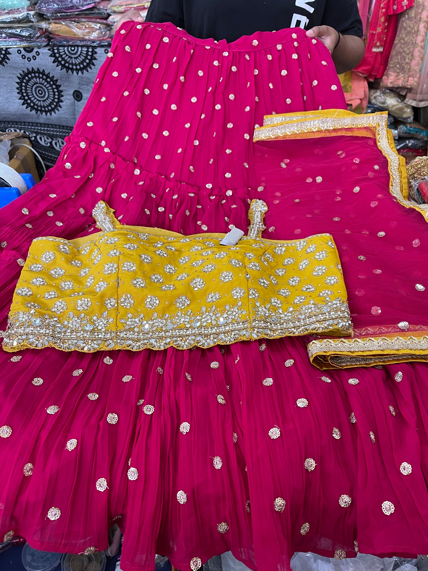 Beautiful designer readymade lengha choli