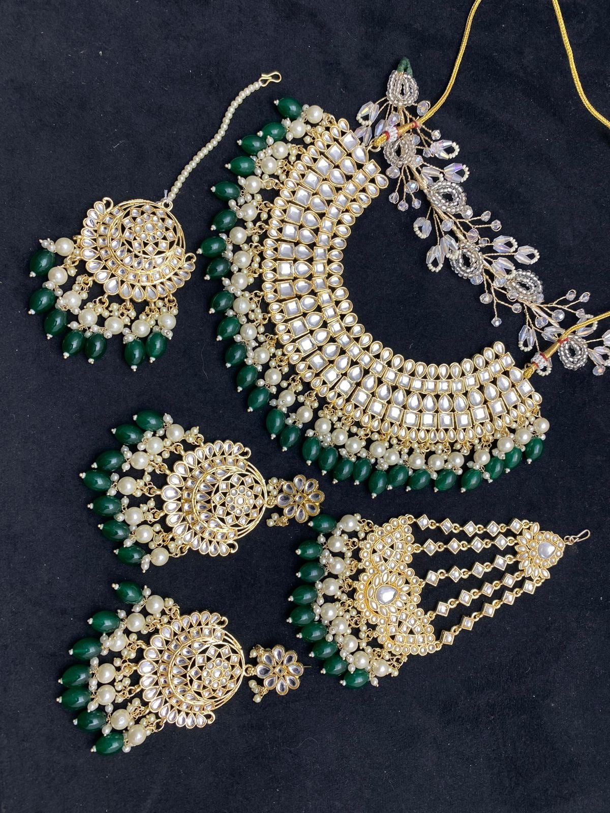 Beautiful designer kundan necklace set