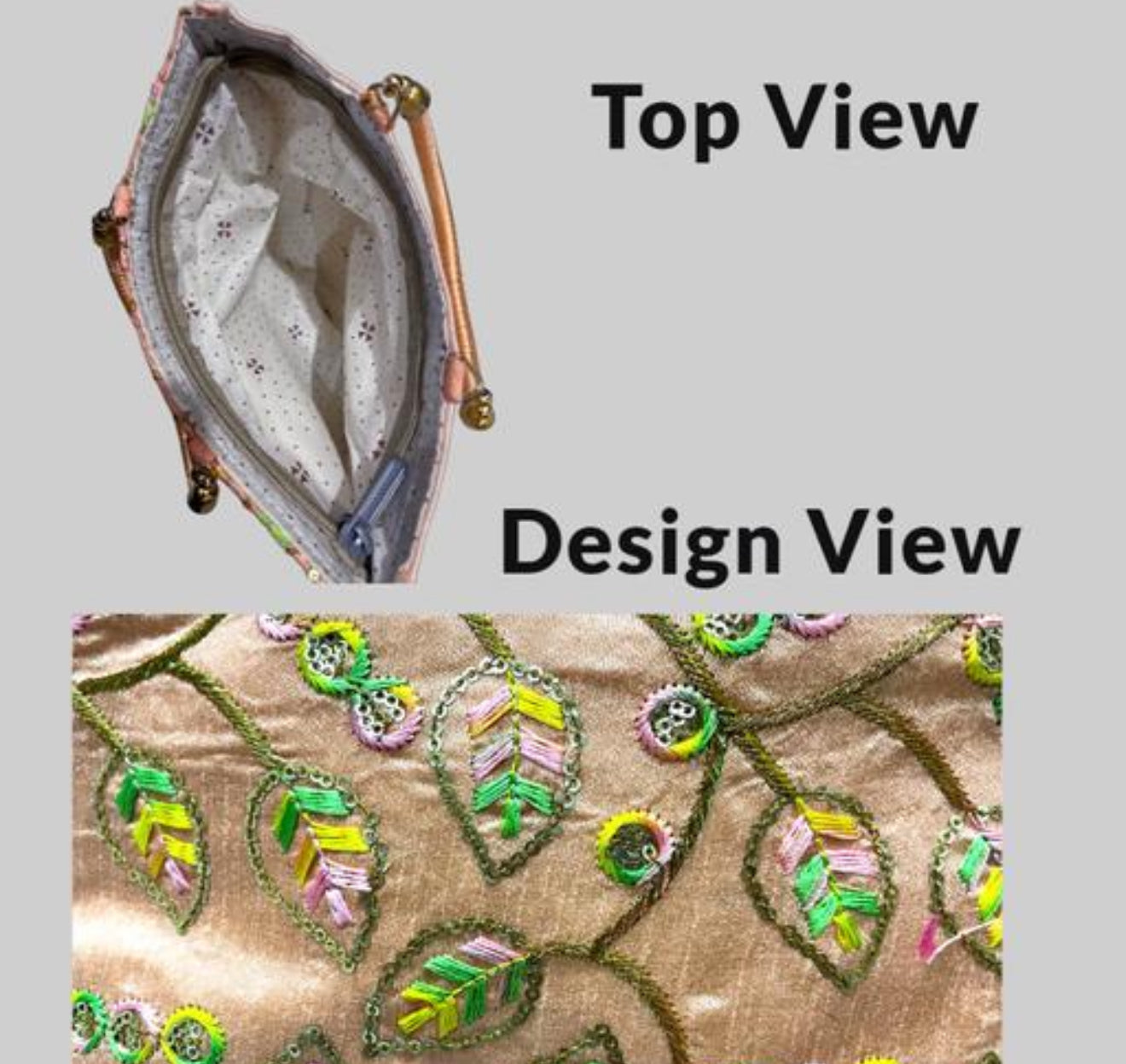 Beautiful designer clutch