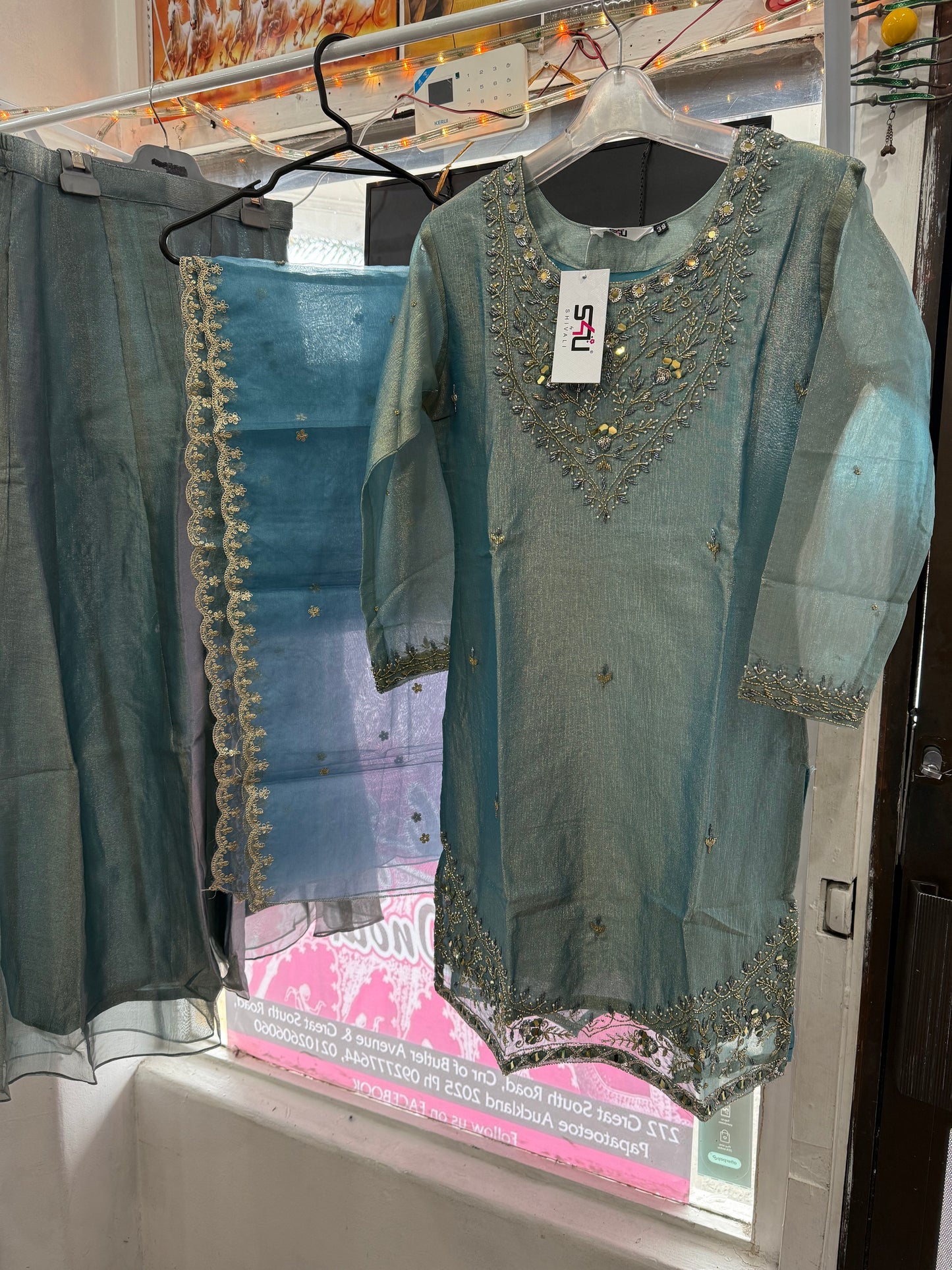 Beautiful designer plazo suit