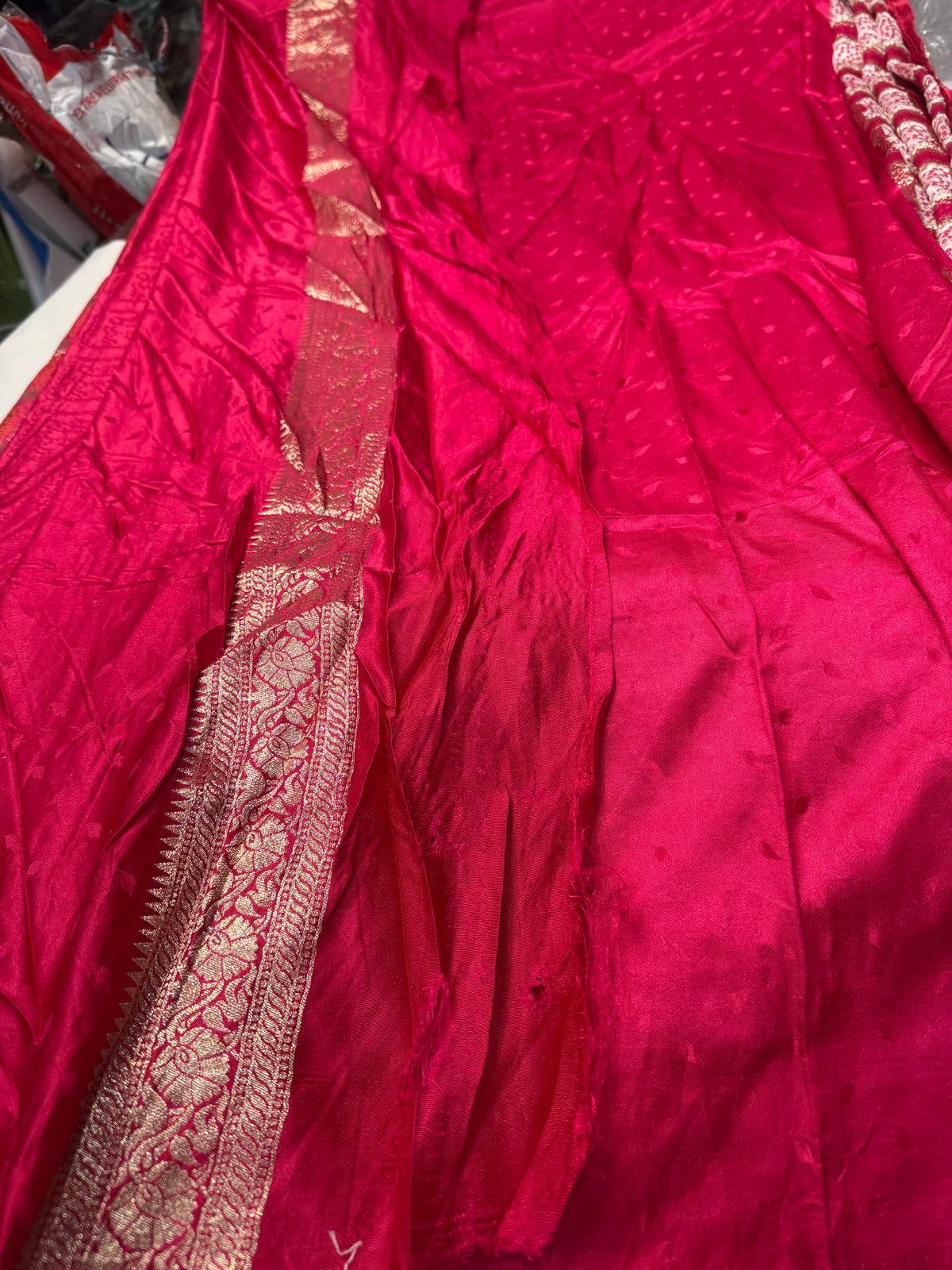 Beautiful designer pure silk saree
