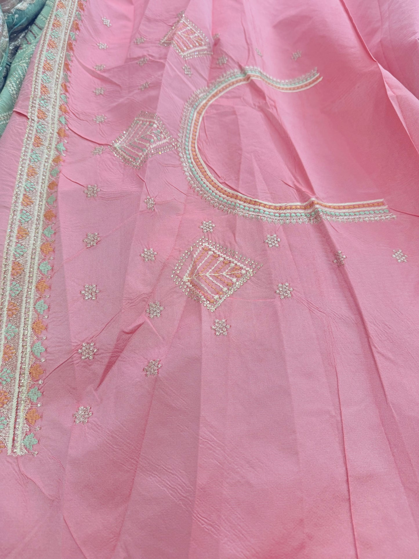 Beautiful designer fully embroidery silk saree