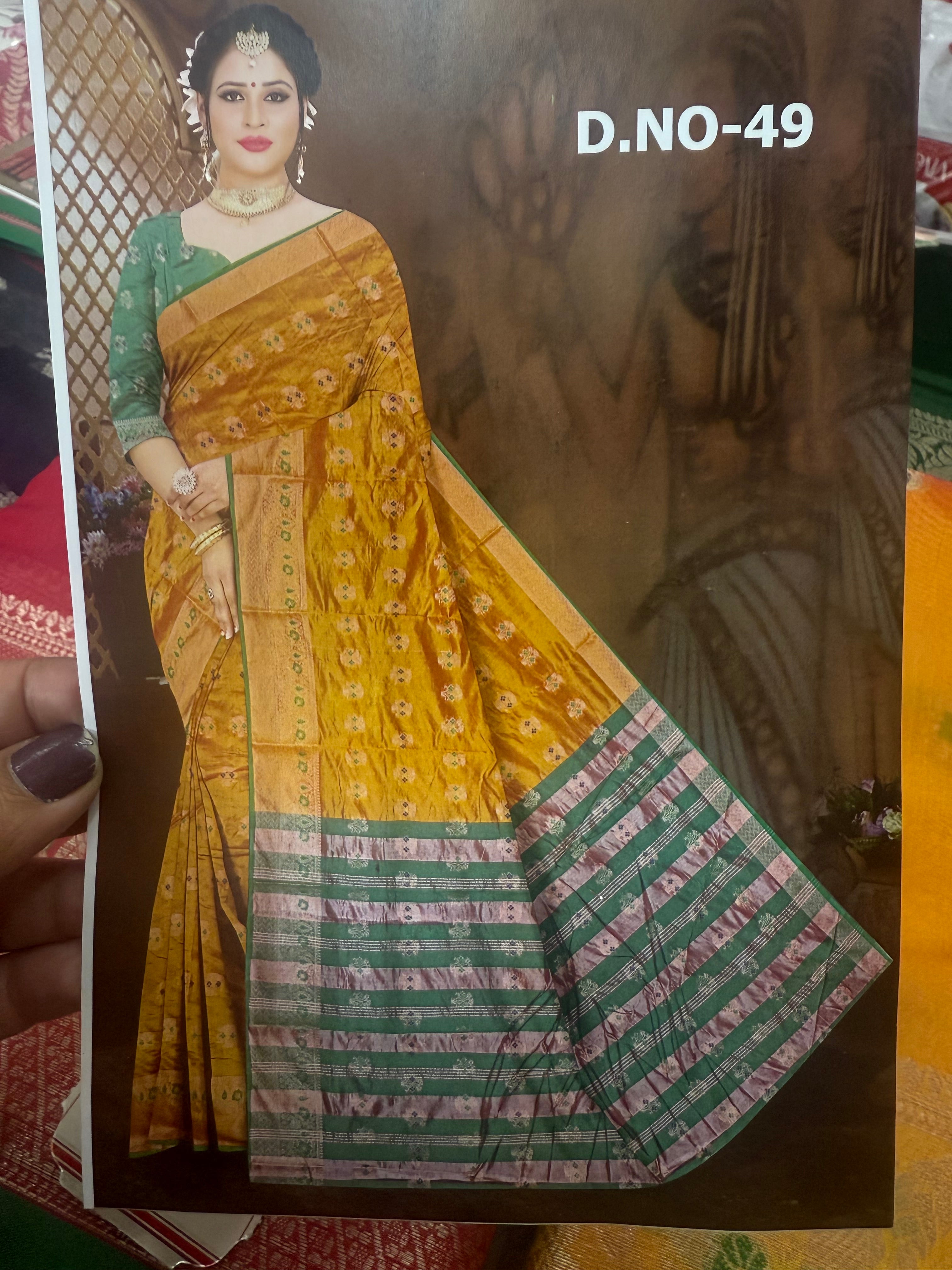 Exquisite Silk Saree with Intricate Paisley Design