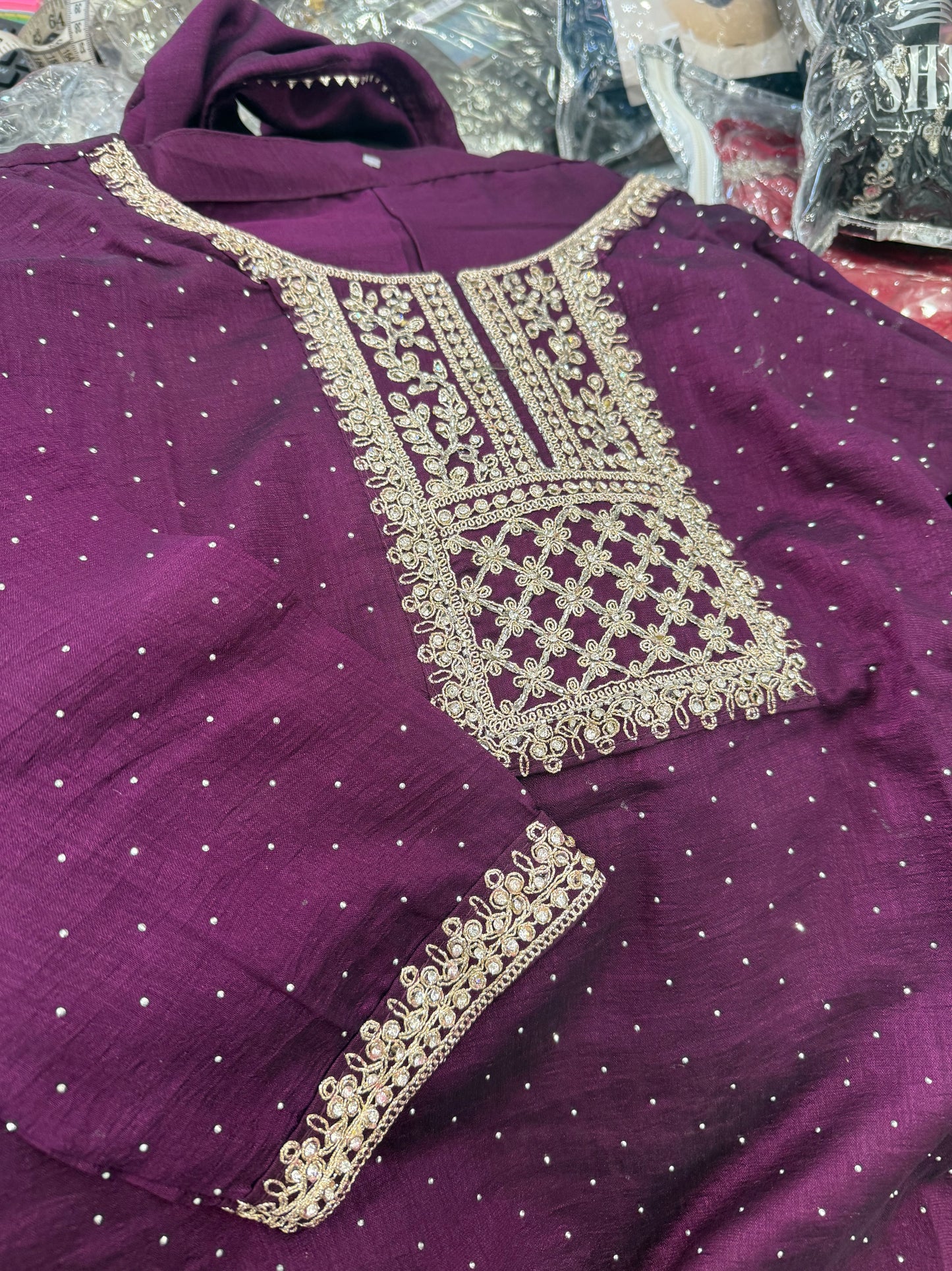 Beautiful designer sharara suit