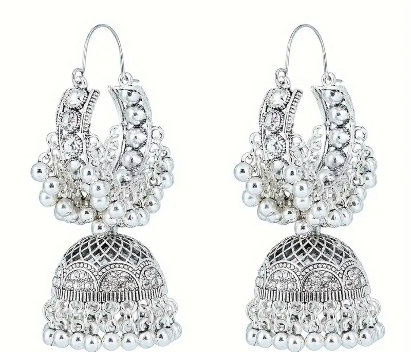 Beautiful designer jhumki earrings