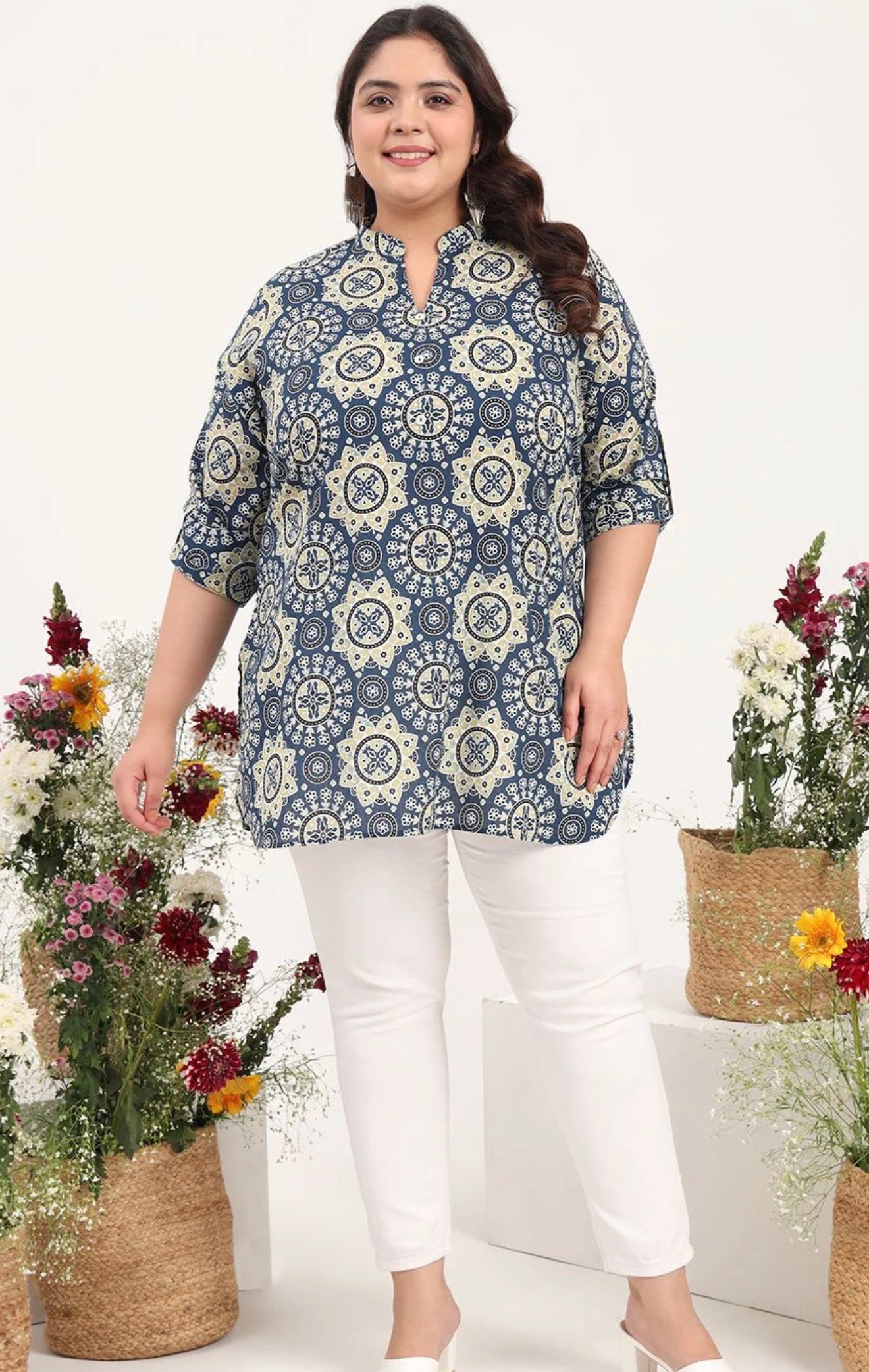 Beautiful designer short length Kurti