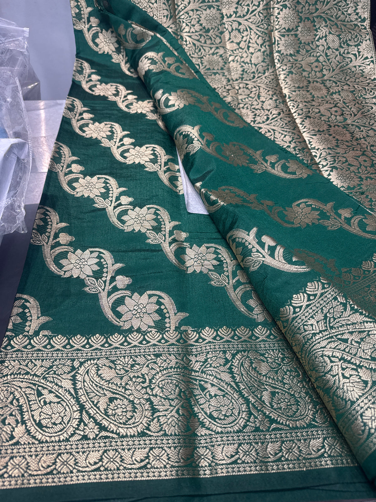 Beautiful designer silk saree