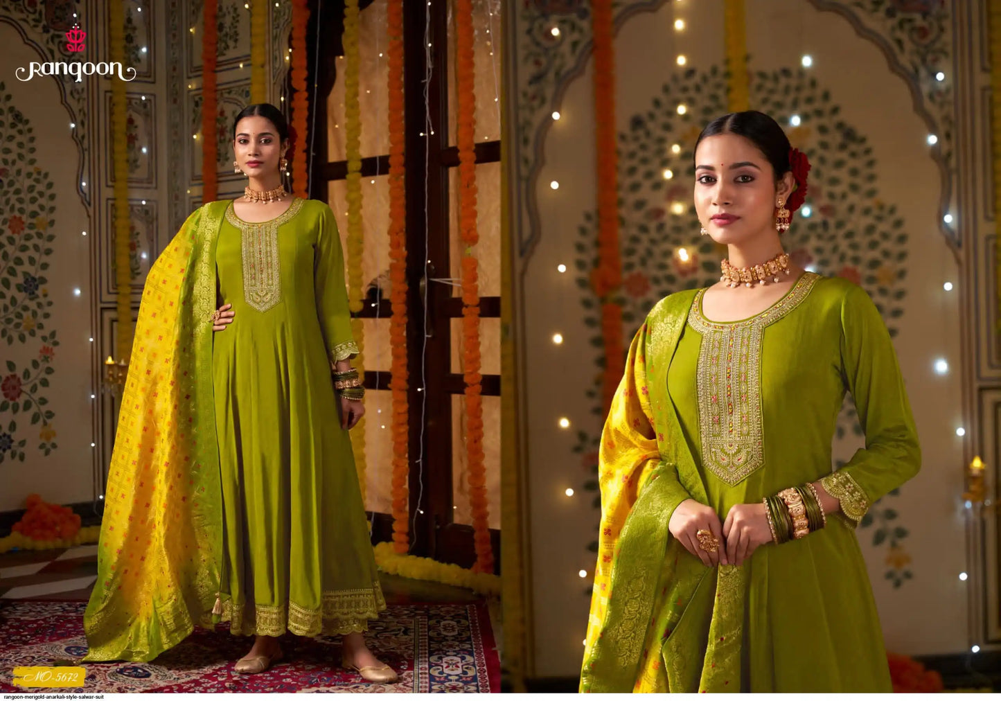 Beautiful designer ANARKALI STYLE SALWAR SUIT