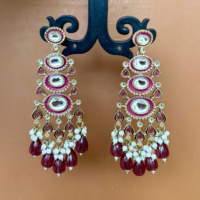 Beautiful designer earrings