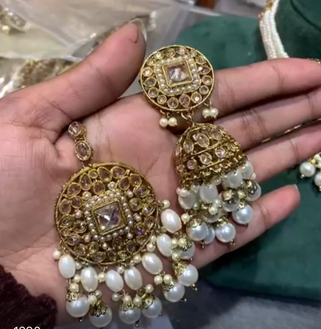 Beautiful designer choker necklace set