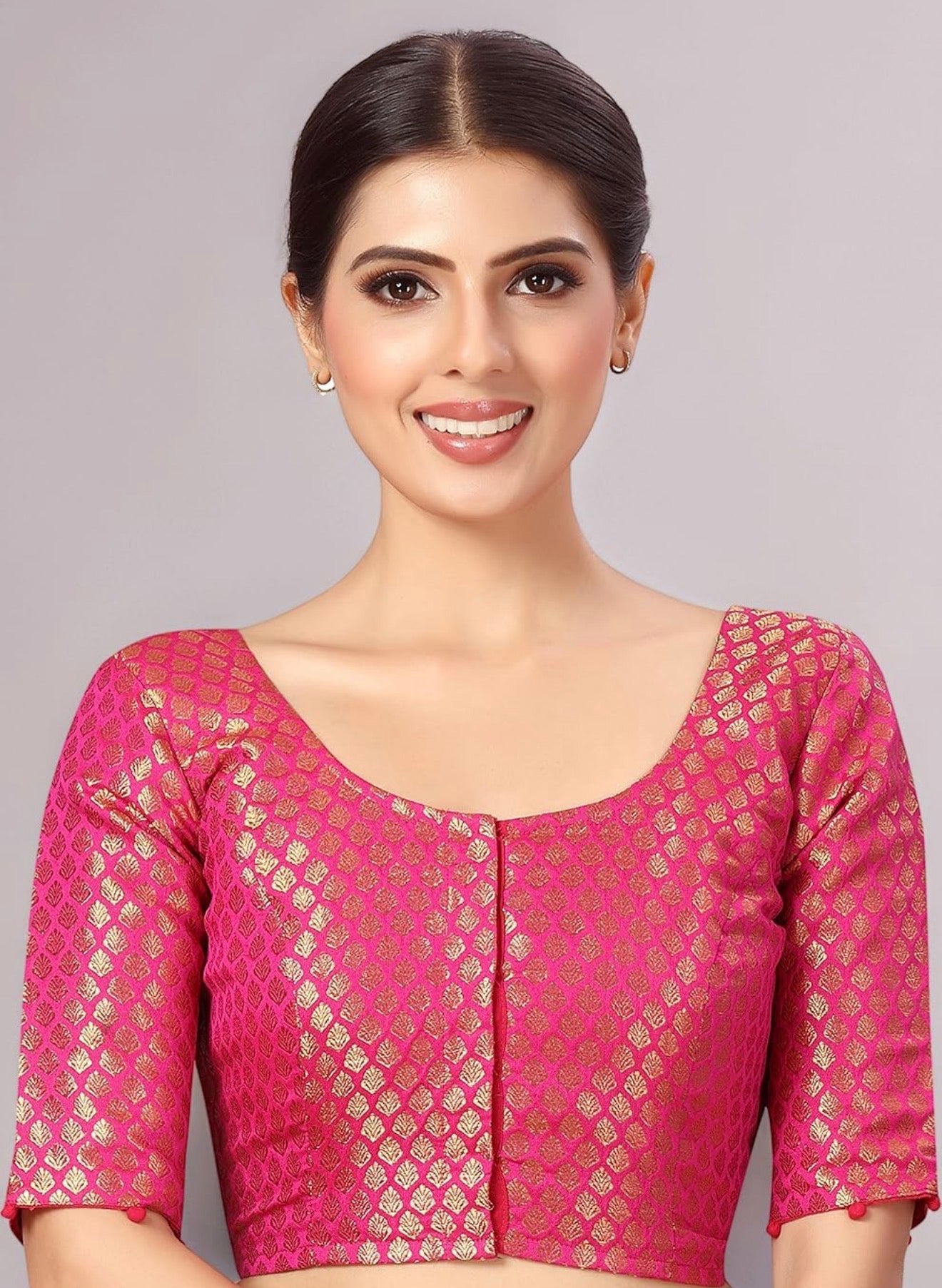 Beautiful designer brocade readymade blouse