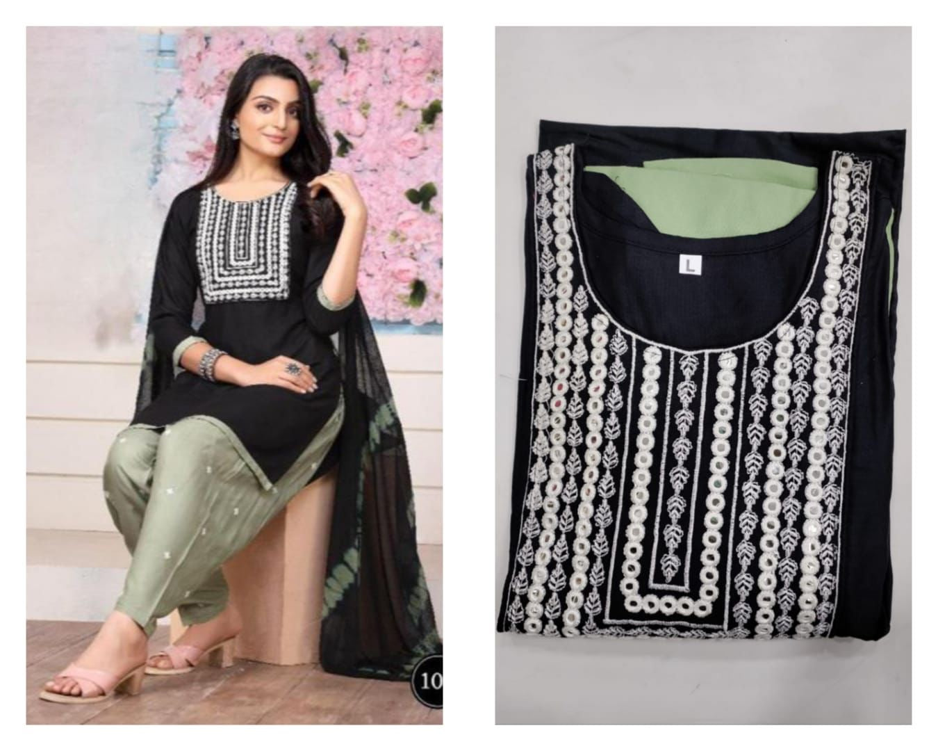 Beautiful designer punjabi patiala suit