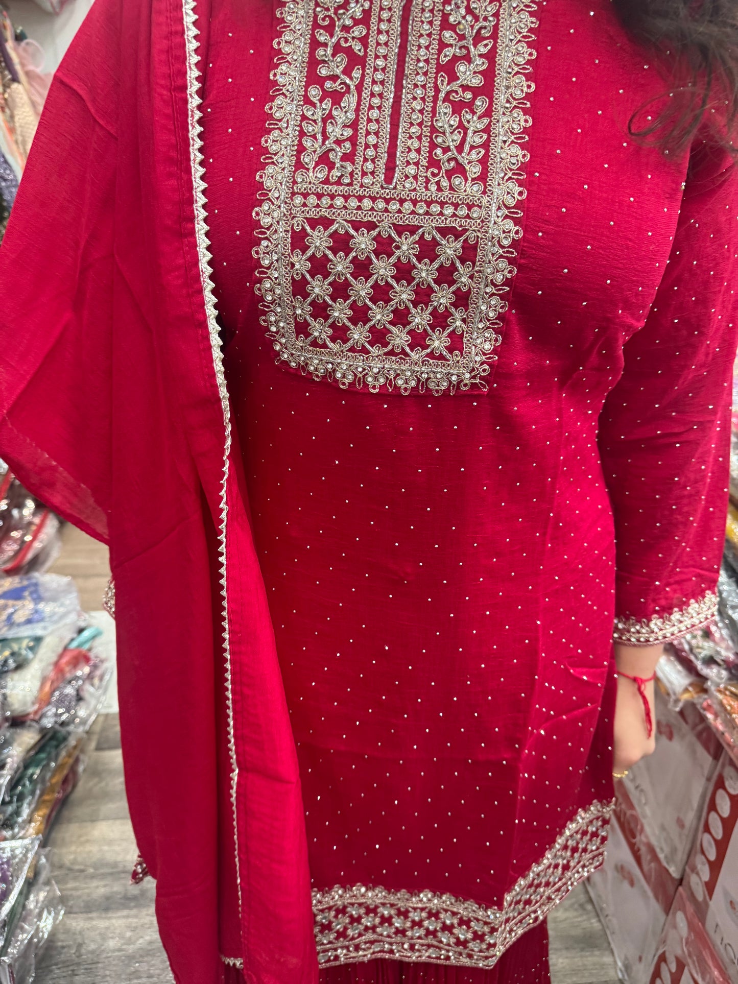Beautiful designer sharara suit