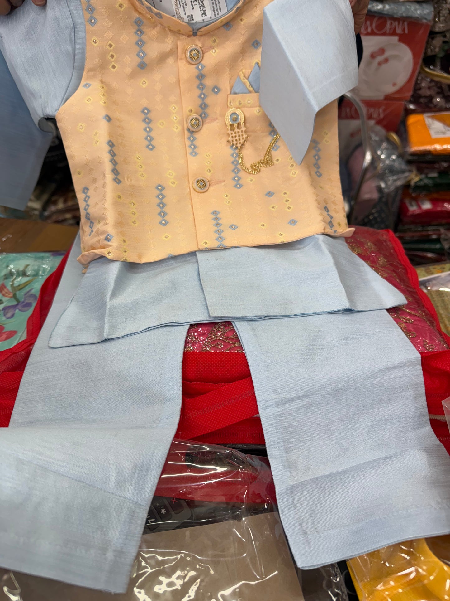 Beautiful designer 4 pieces kids suit