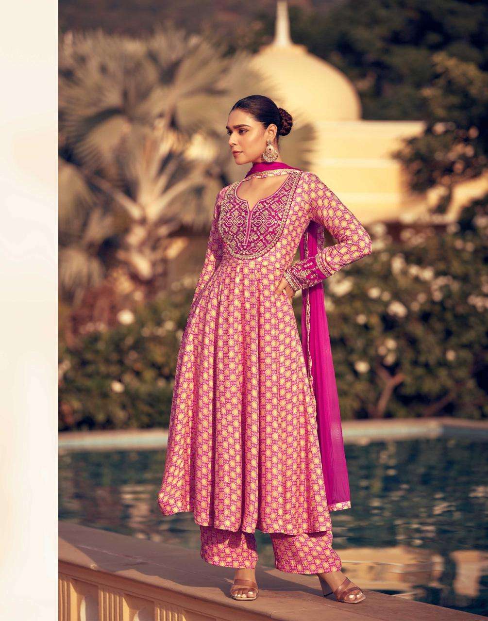Beautiful designer anarkali suit