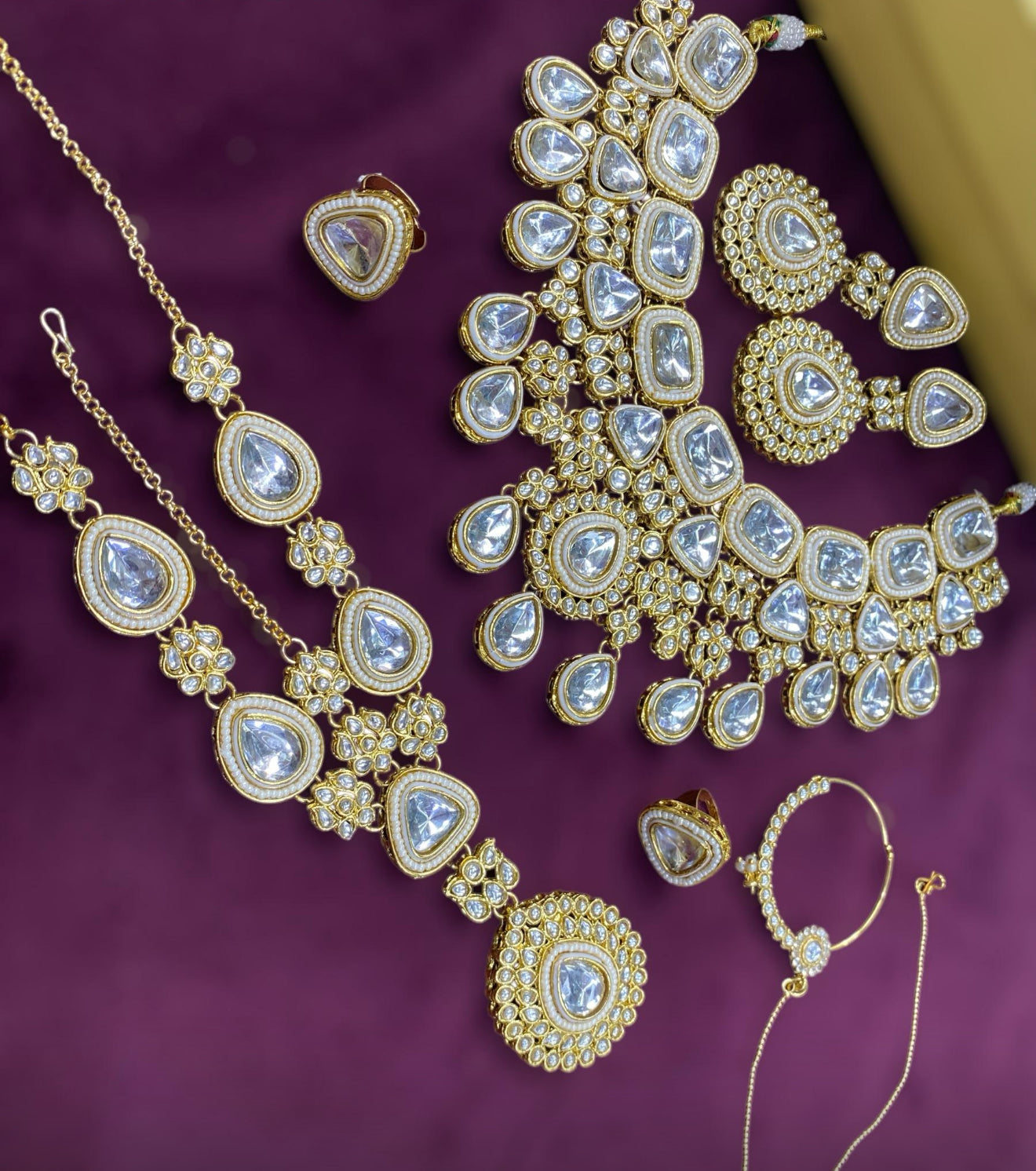 Beautiful designer bridal necklace set