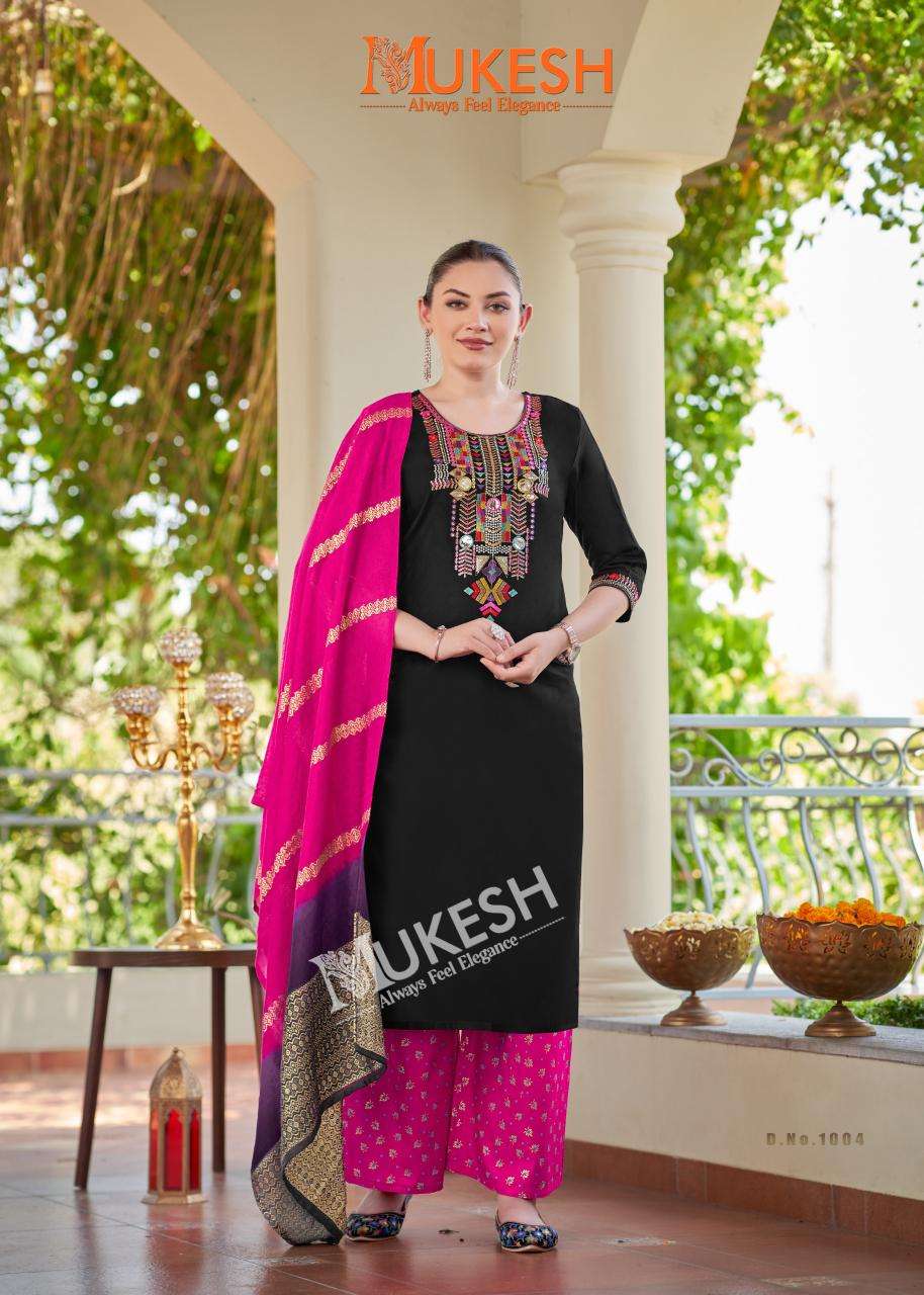 Beautiful designer Kurti plazo dupatta set