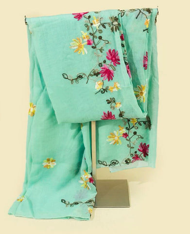 Beautiful designer embroidery scarf