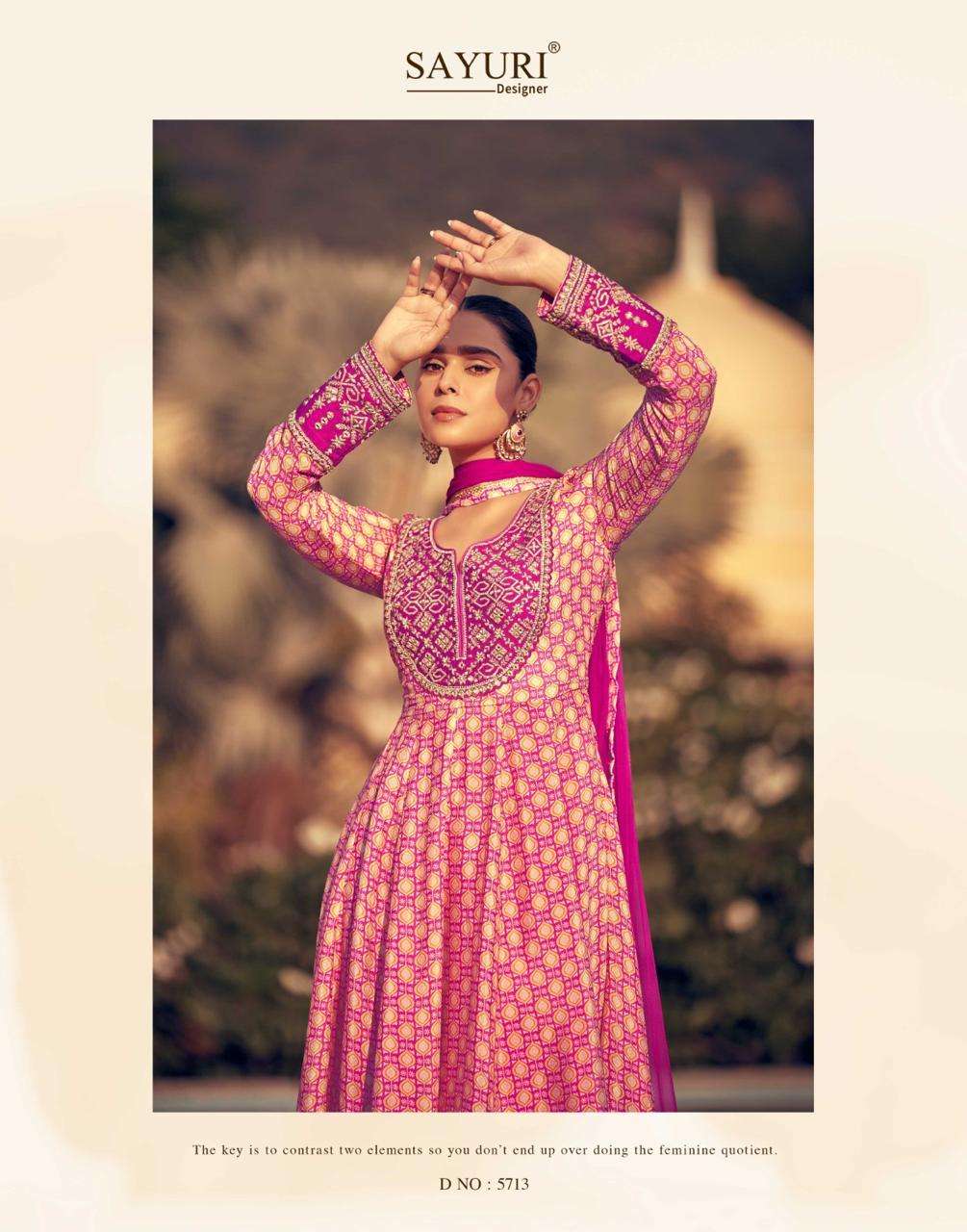 Beautiful designer anarkali suit