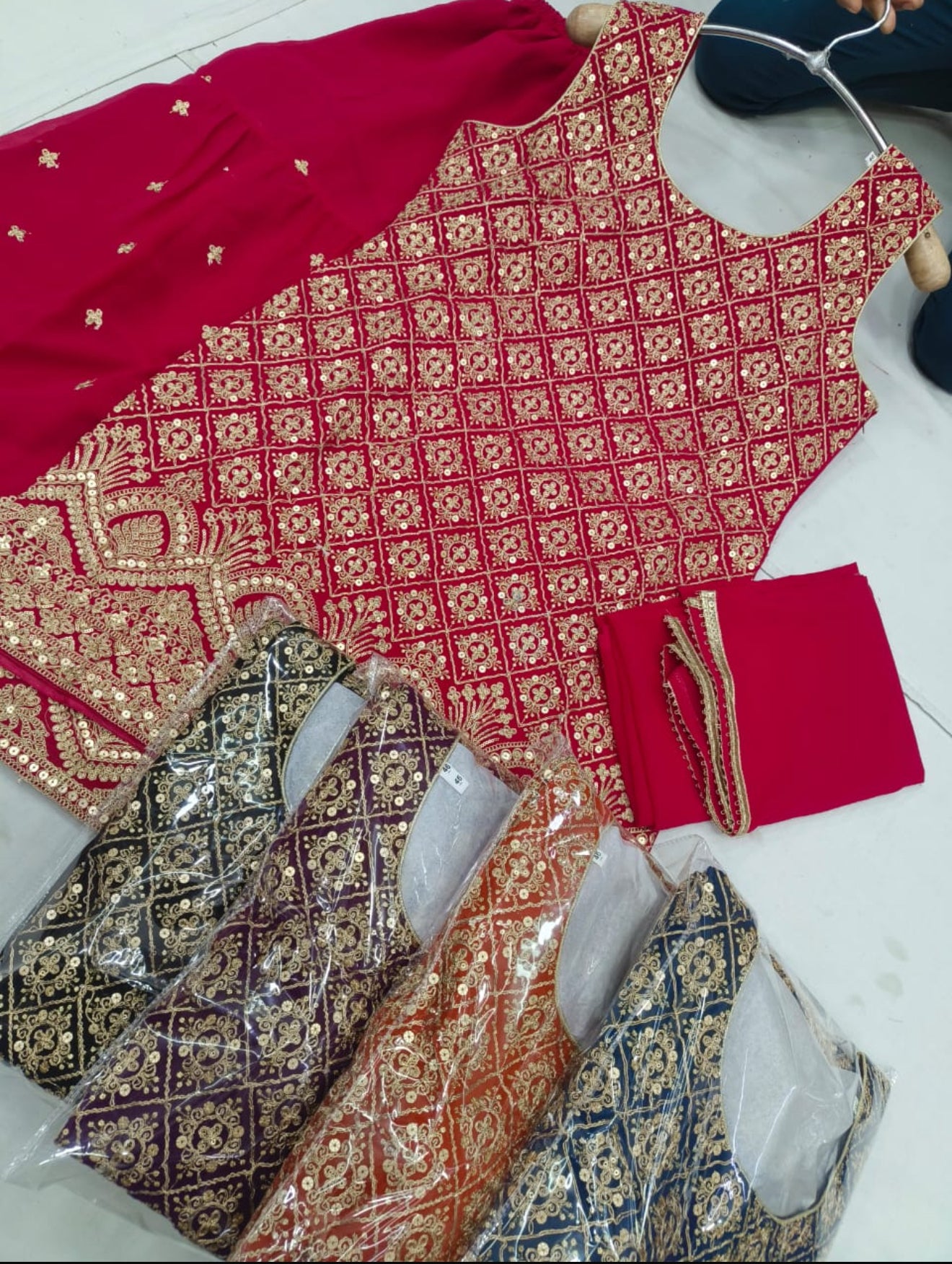 Beautiful designer sharara suit