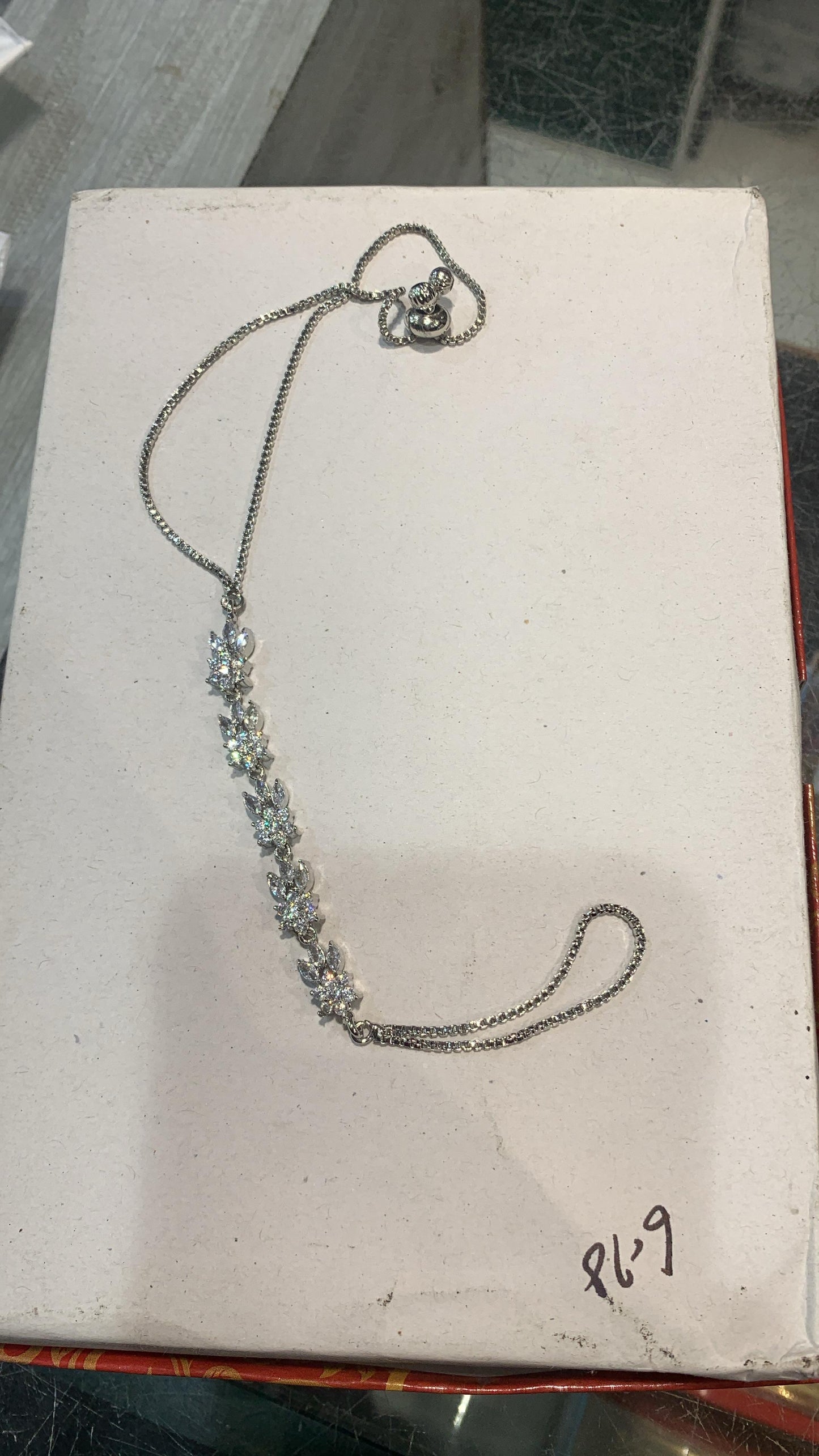 Beautiful designer American daimond hand accessory