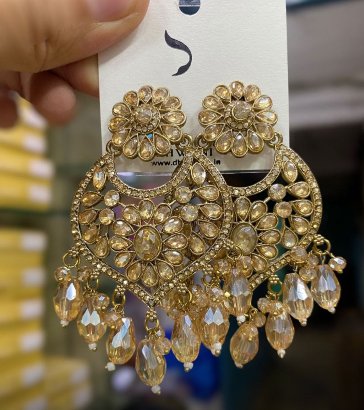Beautiful designer earrings