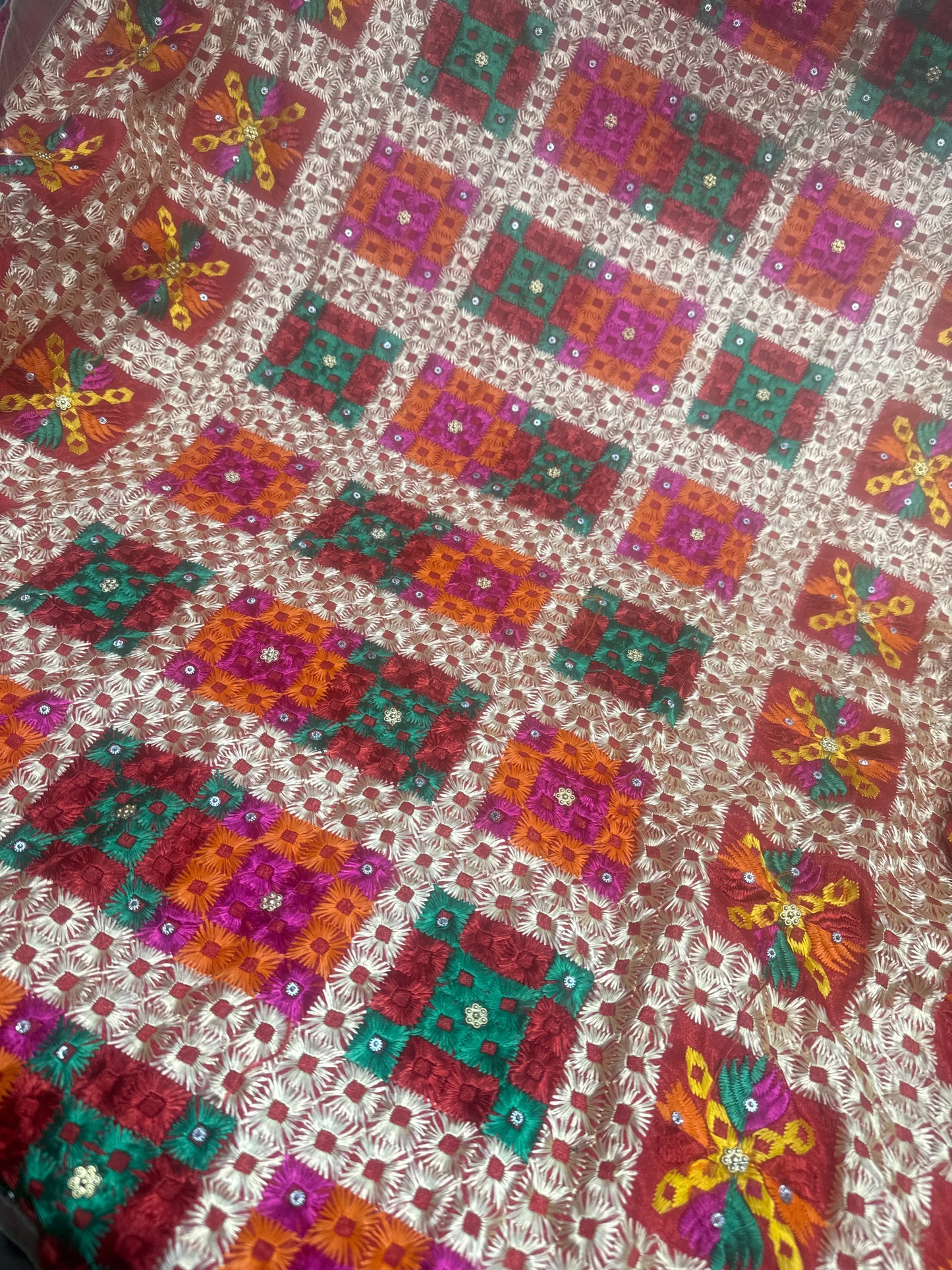 Beautiful designer phulkari dupptta