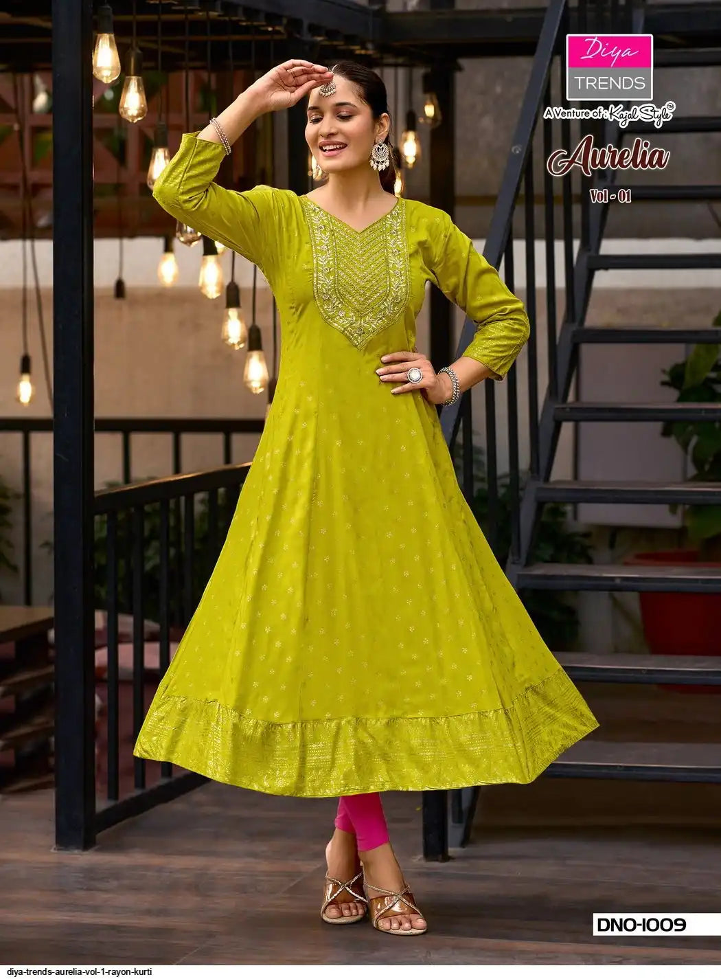Beautiful designer flare Kurti