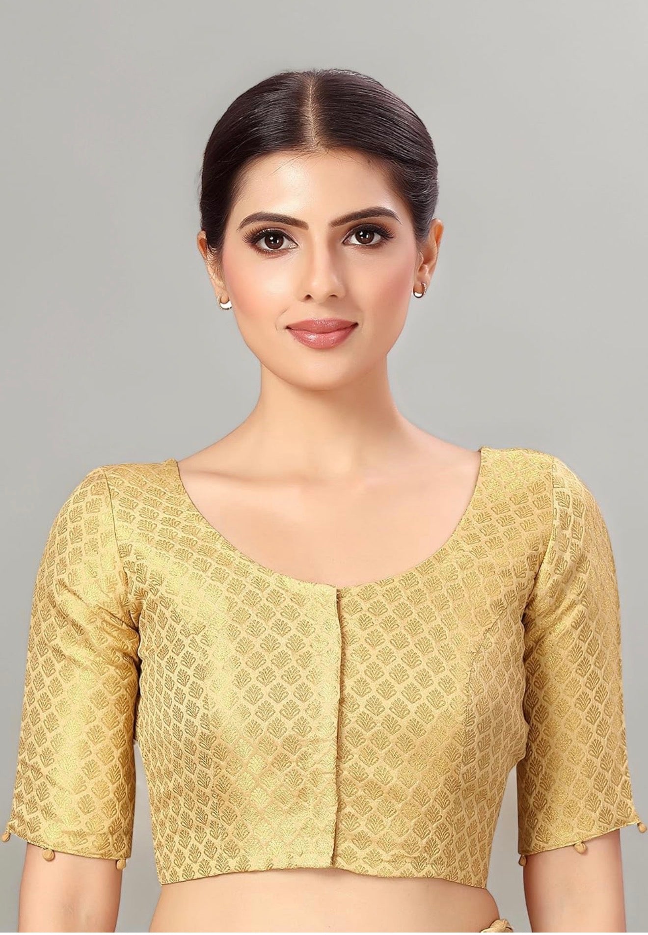 Beautiful designer brocade readymade blouse